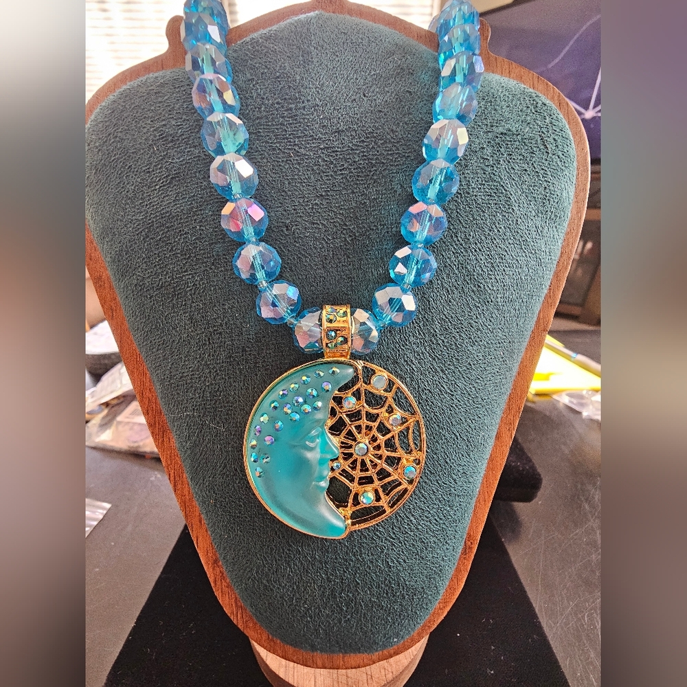 Kirks Folly Moon Necklace